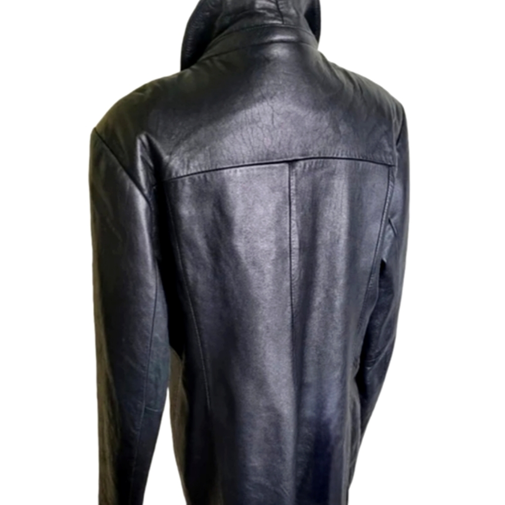 ALFANI Jacket Lambs Leather L NWOT - Picture 2 of 6